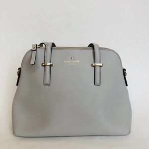 KATE SPADE MEDIUM TAUPE SATCHEL